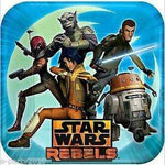 Amscan Party Supplies Star Wars Rebels 9in Square Plates 9″ (8 count)