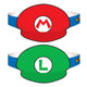 Super Mario Cone Hats (8 count)
