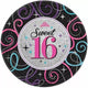 Sweet 16 Plates 7″ (8 count)