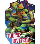 Amscan Party Supplies Teenage Mutant Ninja Turtles Invites (8 count)