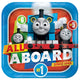 Thomas All Aboard 9" Plates (8 count)