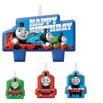 Amscan Party Supplies Thomas All Aboard Birthday Candle Set (4 count)