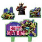 Amscan Party Supplies TMNT Birthday Candle Set (4 count)