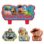 Amscan Party Supplies Toy Story 4 Birthday Candle Set (4 count)