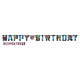 Banner de edad personalizable de cumpleaños de Transformers