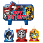Amscan Party Supplies Transformers Core Birthday Candle Set (4 count)