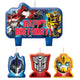 Juego de velas de cumpleaños Transformers Core (4 unidades)
