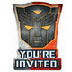Invitaciones de Transformers (8 unidades)