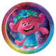 Trolls World Tour 9in Platos de papel 9″ (8 unidades)