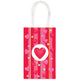 Bolsa de papel con forma de corazón para el Día de San Valentín (10 unidades)