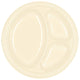 Vanilla Cream 10.25in Divided Plates 20c 25″ (20 count)