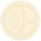 Vanilla Cream 10.25in Divided Plates 20c 25″ (20 count)