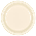 Amscan Party Supplies Vanilla Cream Plates 20ct 9″ (20 count)