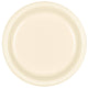 Vanilla Cream Plates 20ct 9″ (20 count)