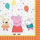 Servilletas Peppa Pig Confetti Party Lunch (16 unidades)