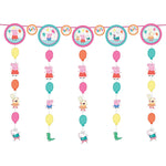 Amscan Peppa Pig Confetti Party Hanging String Decoration