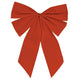 Red Flocked 15" Bow (1 count)