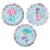 Amscan Shimmering Mermaids Plates 7″ (8 count)