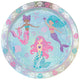 Platos Shimmering Mermaids 9″ (8 unidades)