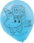 Spongebob Squarepants 12″ Latex Balloons (6)