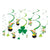 Amscan St. Patrick's Day Foil Swirl Decorations