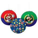 Amscan Super Mario Lanterns 3 Piece Set
