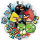 Angry Birds 26″ Globo transparente