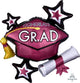 Congrats Grad Berry 31″ Cluster Balloon