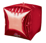 Anagram Cubez Red 15″ Cubez Balloon