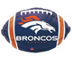 Globo de fútbol de 18″ con los colores del equipo Denver Broncos