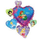 Globo de Disney Princess Heart Cluster 34″