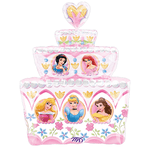 Anagram Disney Princess Tiered Cake 28″ Balloon
