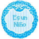 Anagram Es Un Niño Blue Bib 18″ Balloon