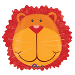 Anagram Friendly Lion Head 24" Balloon