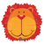 Anagram Friendly Lion Head 24" Balloon