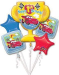 Anagram Happy 1st Birthday Disney Cars Bouquet