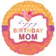Happy Birthday Mom 18″ Balloon