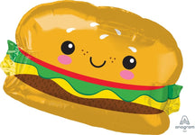 Anagram Happy Hamburger Sandwich 26″ Balloon