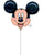 Anagram Mylar & Foil 14" Mickey Mouse Balloon (requires heat-sealing)