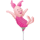 14" Piglet Winnie the Pooh Balloon (requires heat-sealing)