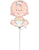 Anagram Mylar & Foil 14" Welcome Baby Balloon (requires heat-sealing)