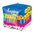 Anagram Mylar & Foil 15" Cubez Birthday Cake with Candies Foil Balloons