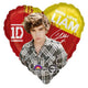 17″ Liam One Direction With Love Balloon
