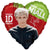 Anagram Mylar & Foil 17″ Niall Horan 1D One Direction With Love Balloon
