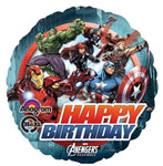 Anagram Mylar & Foil 18" Avengers Birthday Foil Balloons