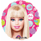 18" Barbie Pattern Foil Balloons