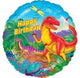 18" Birthday Dinosaurs Foil Balloons