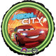 18" Cars Neon City Foil Balloons