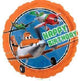 Globos de lámina de feliz cumpleaños de Disney Planes de 18.0 in