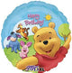 18" Pooh and Friends Sunny Happy Birthday Foil Balloons